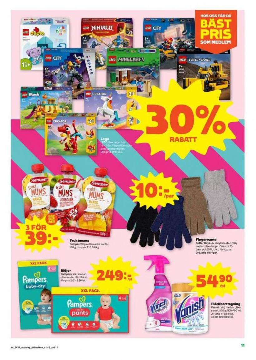 Spara nu med våra deals. Page 11