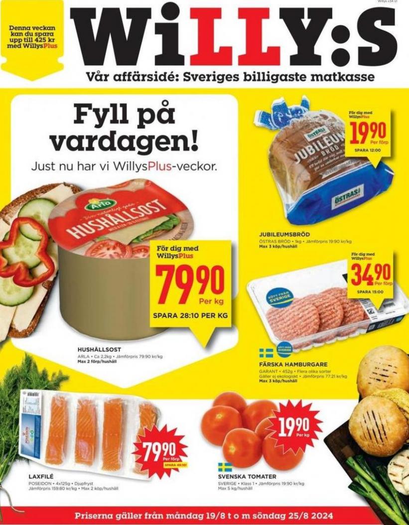 Spara nu med våra deals. Willys (2024-08-25-2024-08-25)