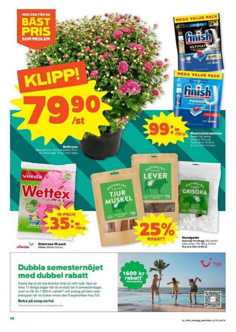 Spara nu med våra deals. Page 14