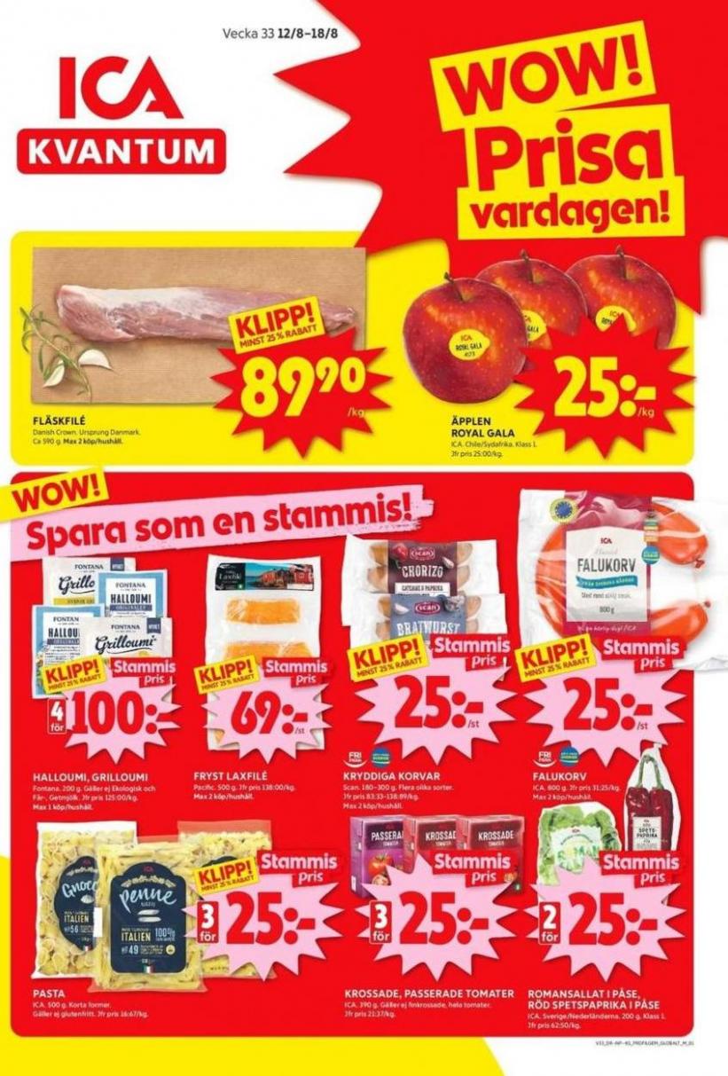 Top-deals och rabatter. ICA Kvantum (2024-08-18-2024-08-18)