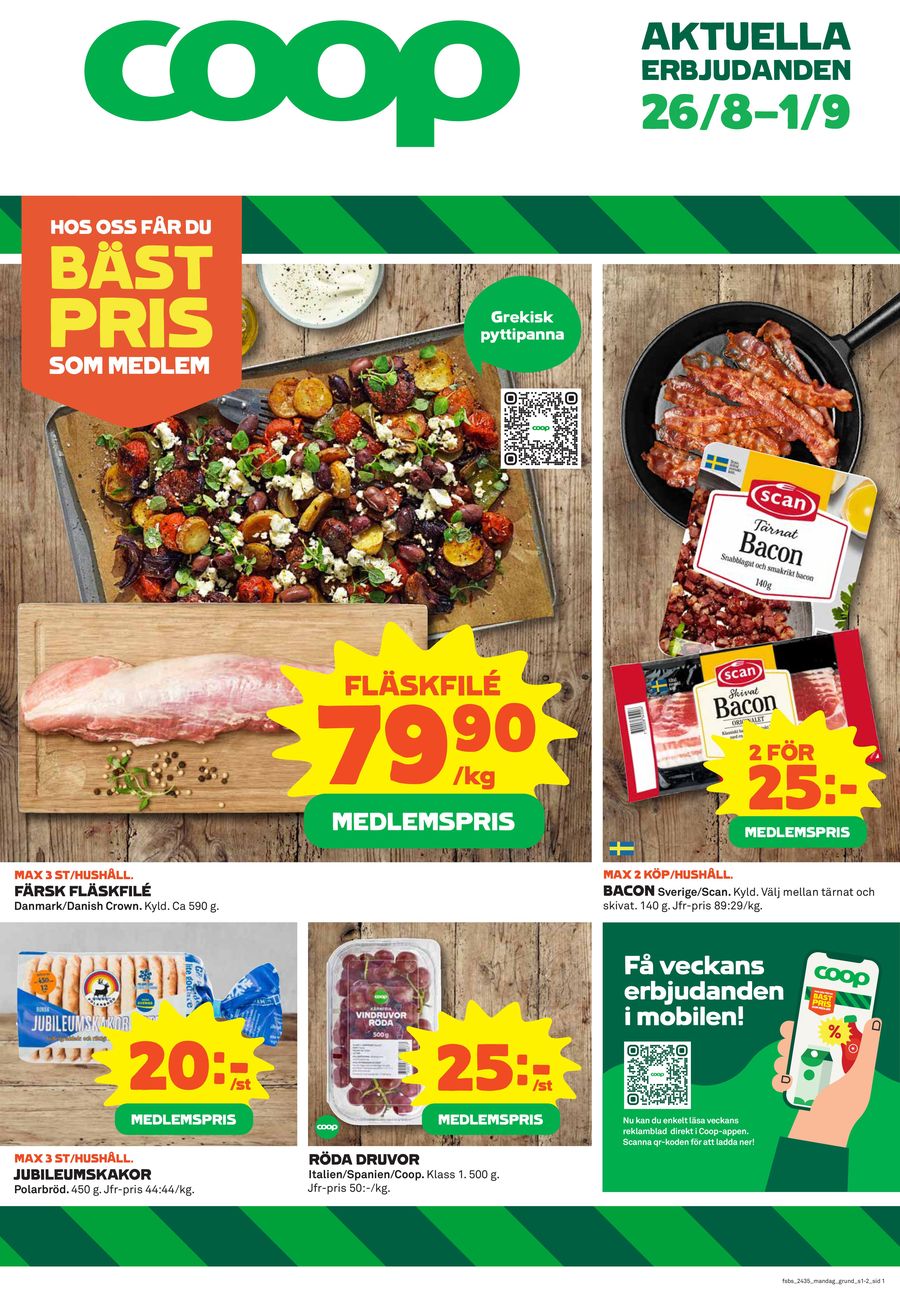 Top-deals och rabatter. Coop (2024-09-01-2024-09-01)