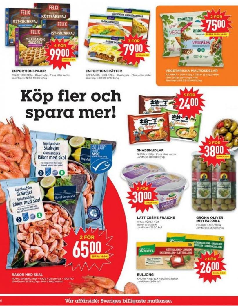 Spara nu med våra deals. Page 6