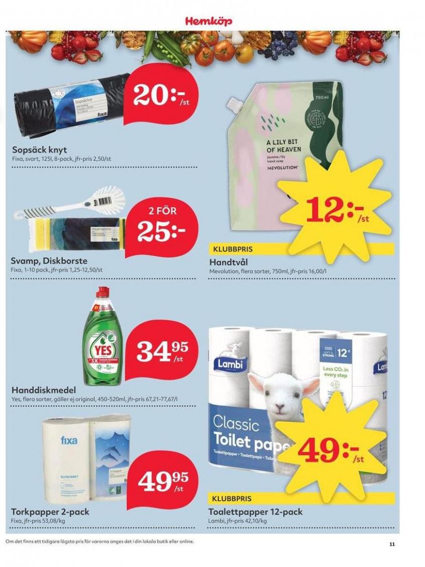 Spara nu med våra deals. Page 11