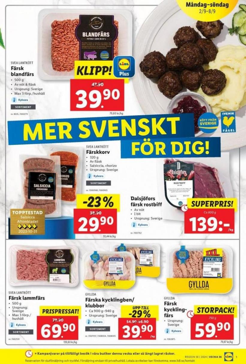 Exklusiva deals för våra kunder. Page 3