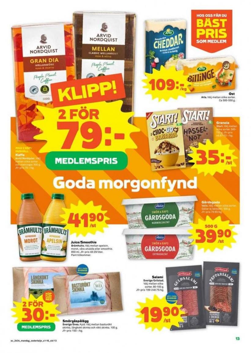 Fantastiska rabatter på utvalda produkter. Page 13