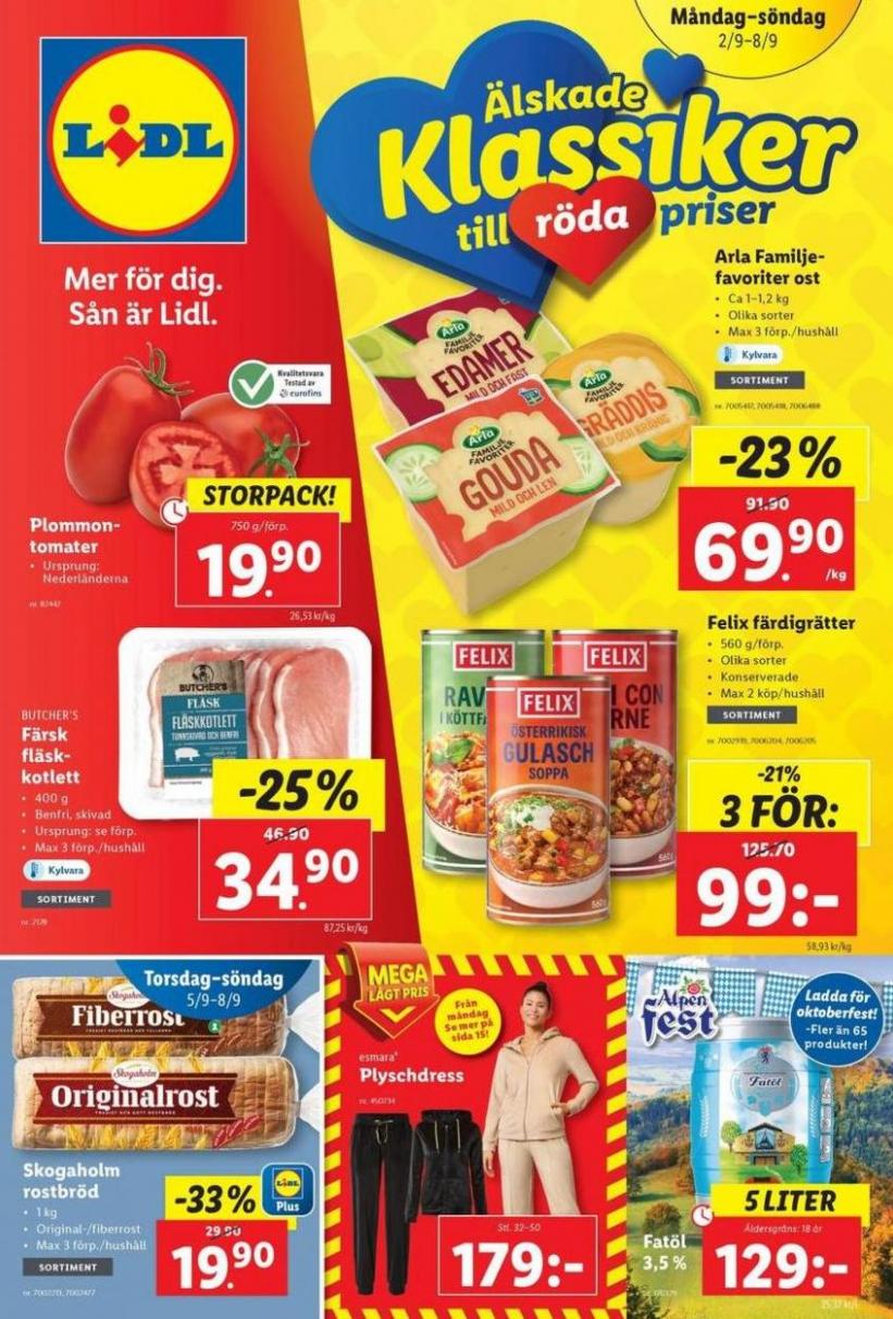 Exklusiva deals för våra kunder. Lidl (2024-09-08-2024-09-08)