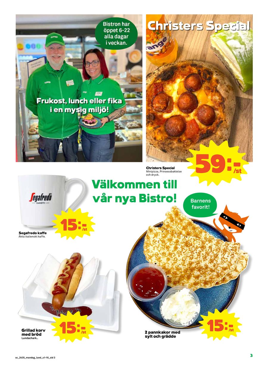 Specialerbjudanden för dig. Page 3