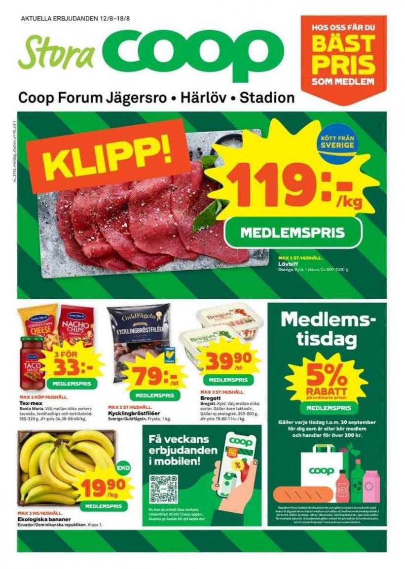 Erbjudanden för fyndjägare. Stora Coop (2024-08-18-2024-08-18)