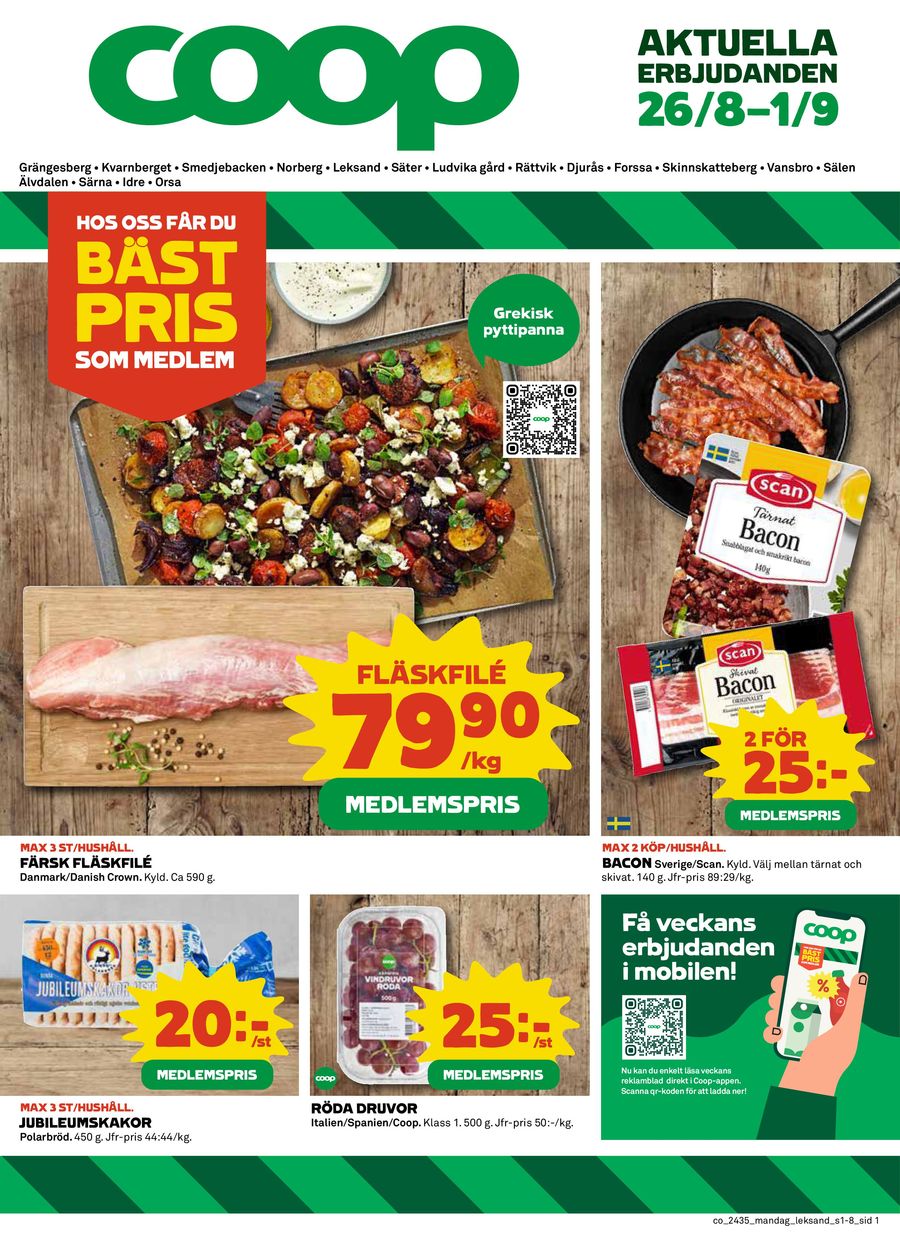 Exklusiva deals för våra kunder. Coop (2024-09-01-2024-09-01)