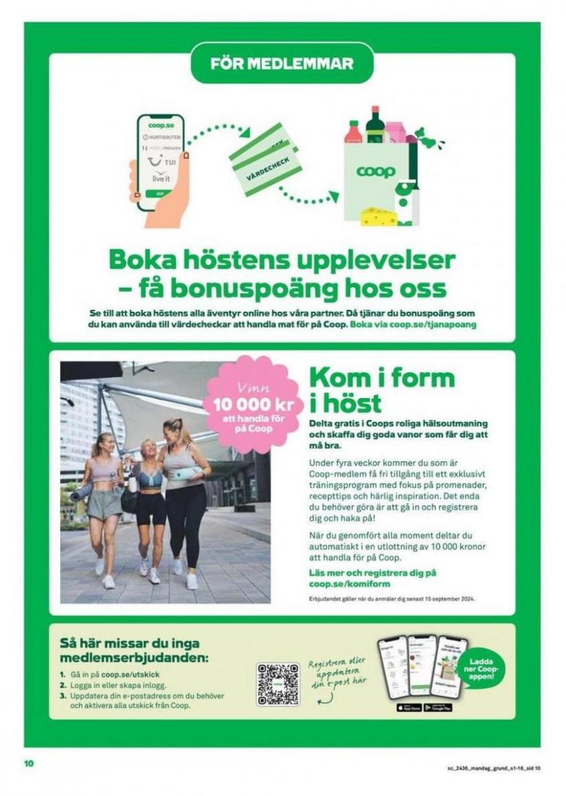 Nya erbjudanden att upptäcka. Page 10