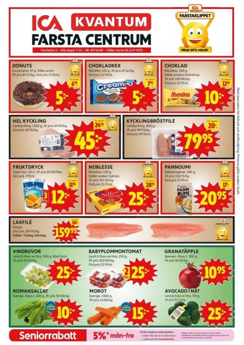 Top-deals och rabatter. ICA Kvantum (2024-09-16-2024-09-16)