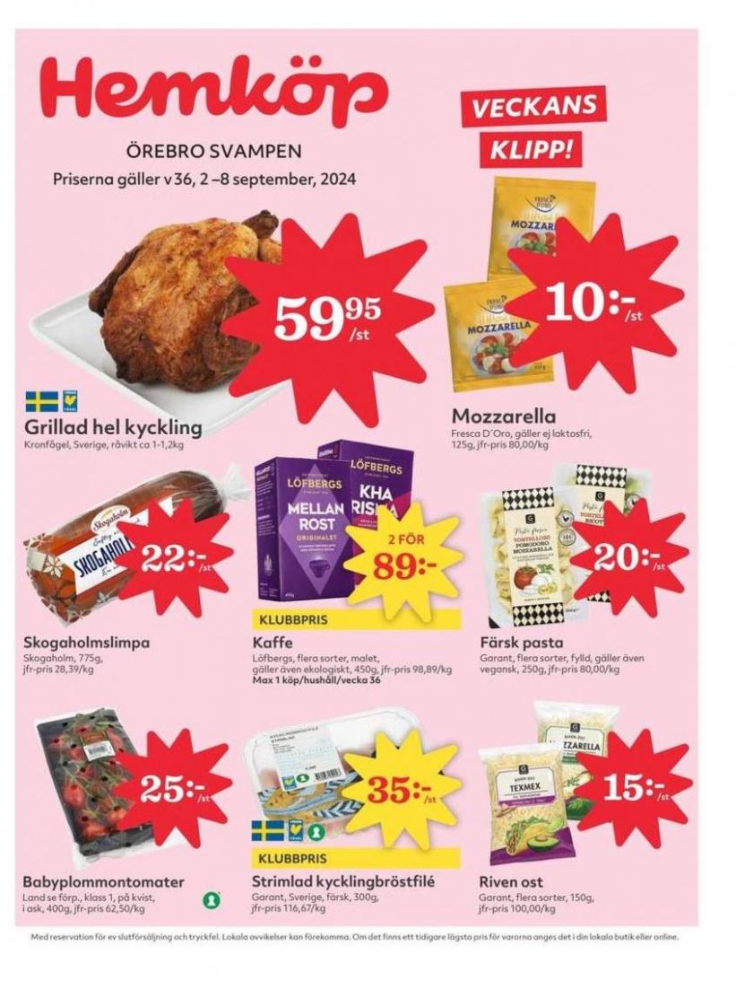 Top-deals för alla kunder. Hemköp (2024-09-08-2024-09-08)