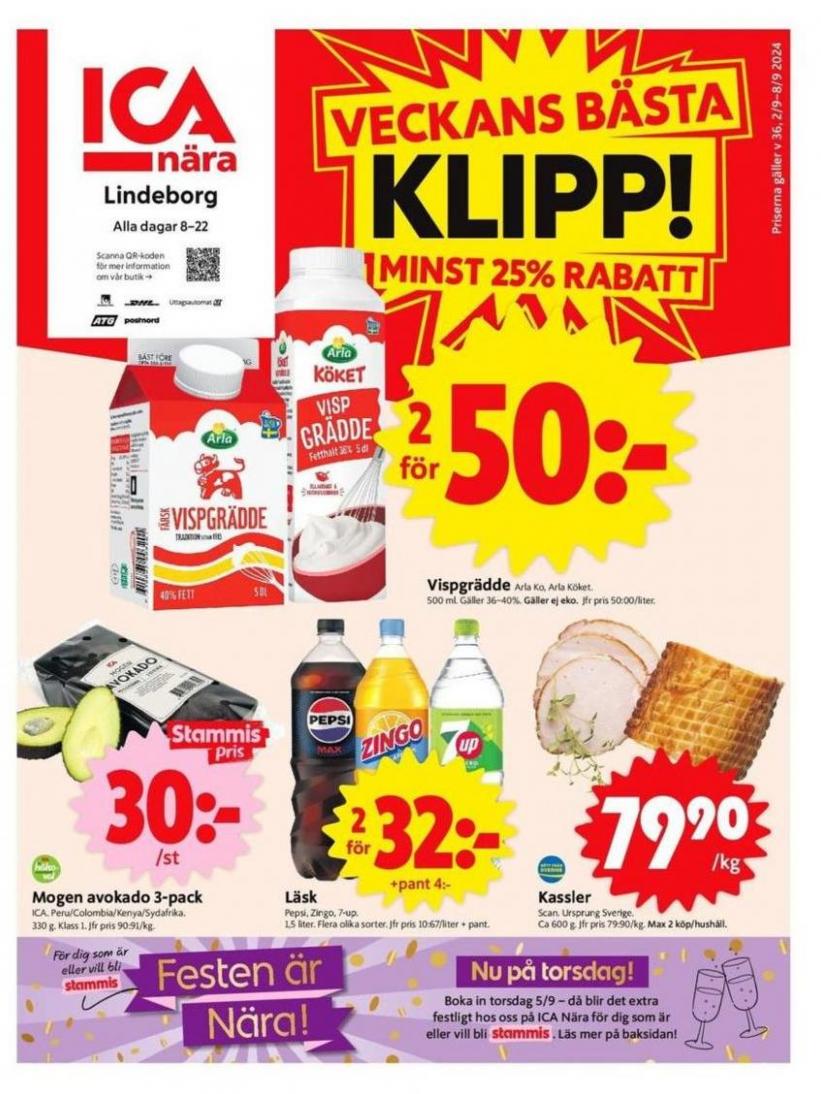 Spara nu med våra deals. ICA Nära (2024-09-16-2024-09-16)