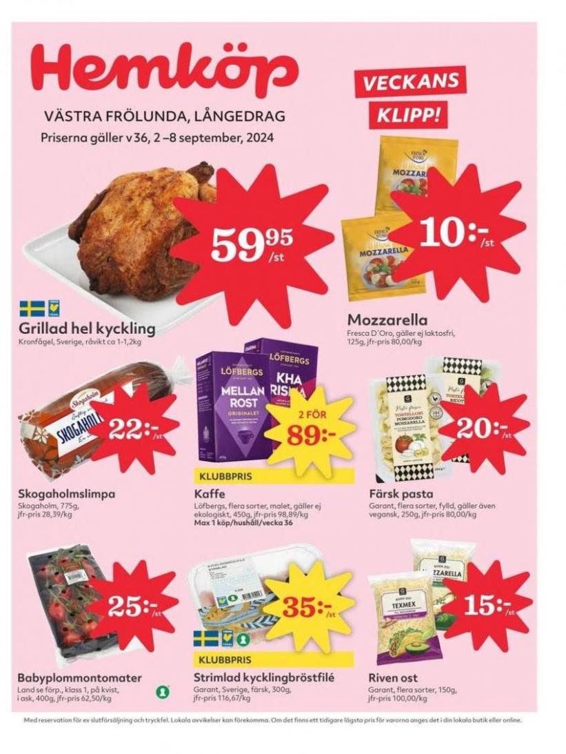 Exklusiva deals och fynd. Hemköp (2024-09-08-2024-09-08)