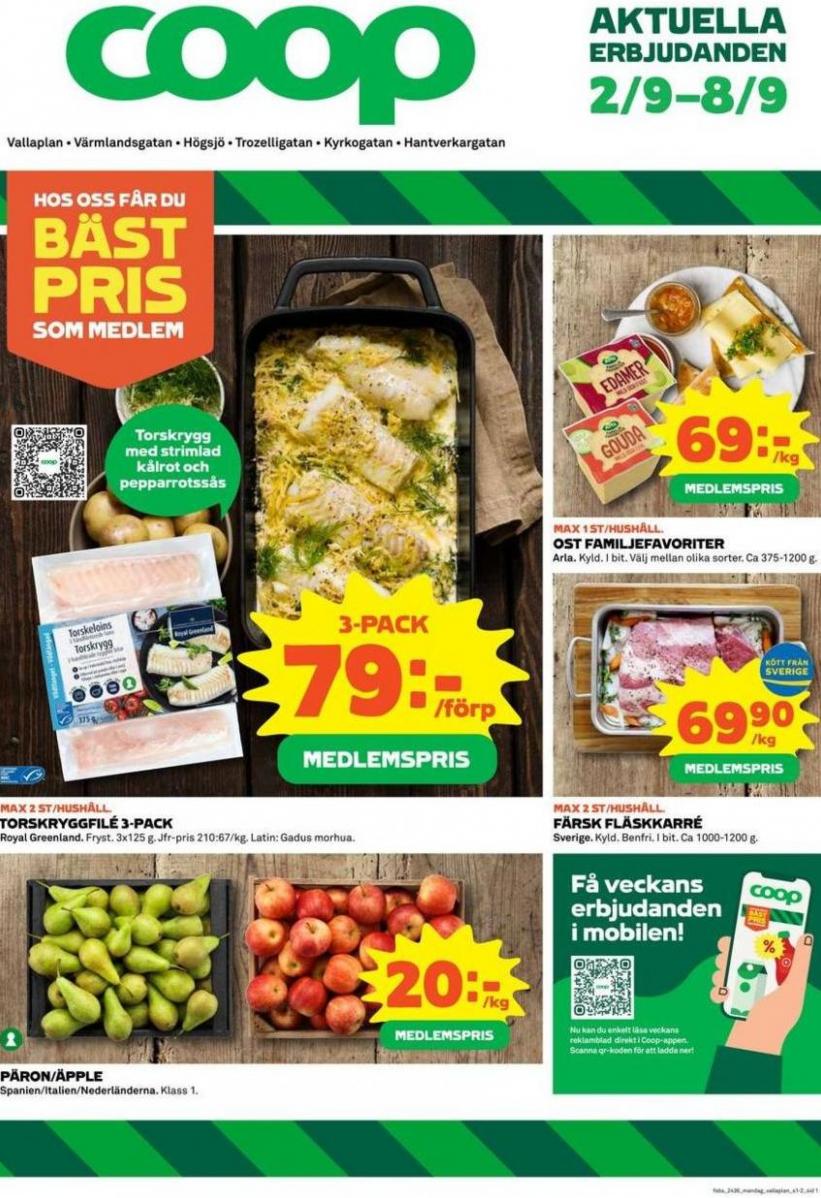 Top-deals och rabatter. Coop (2024-09-08-2024-09-08)