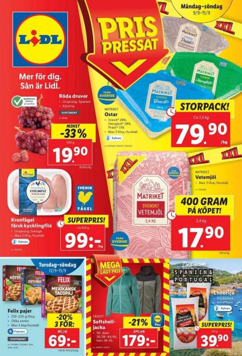 Fantastiskt erbjudande för fyndjägare. Lidl (2024-09-15-2024-09-15)