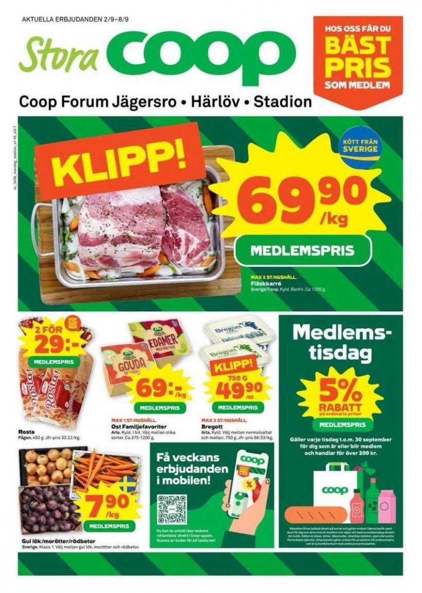 Aktuella deals och erbjudanden. Stora Coop (2024-09-08-2024-09-08)