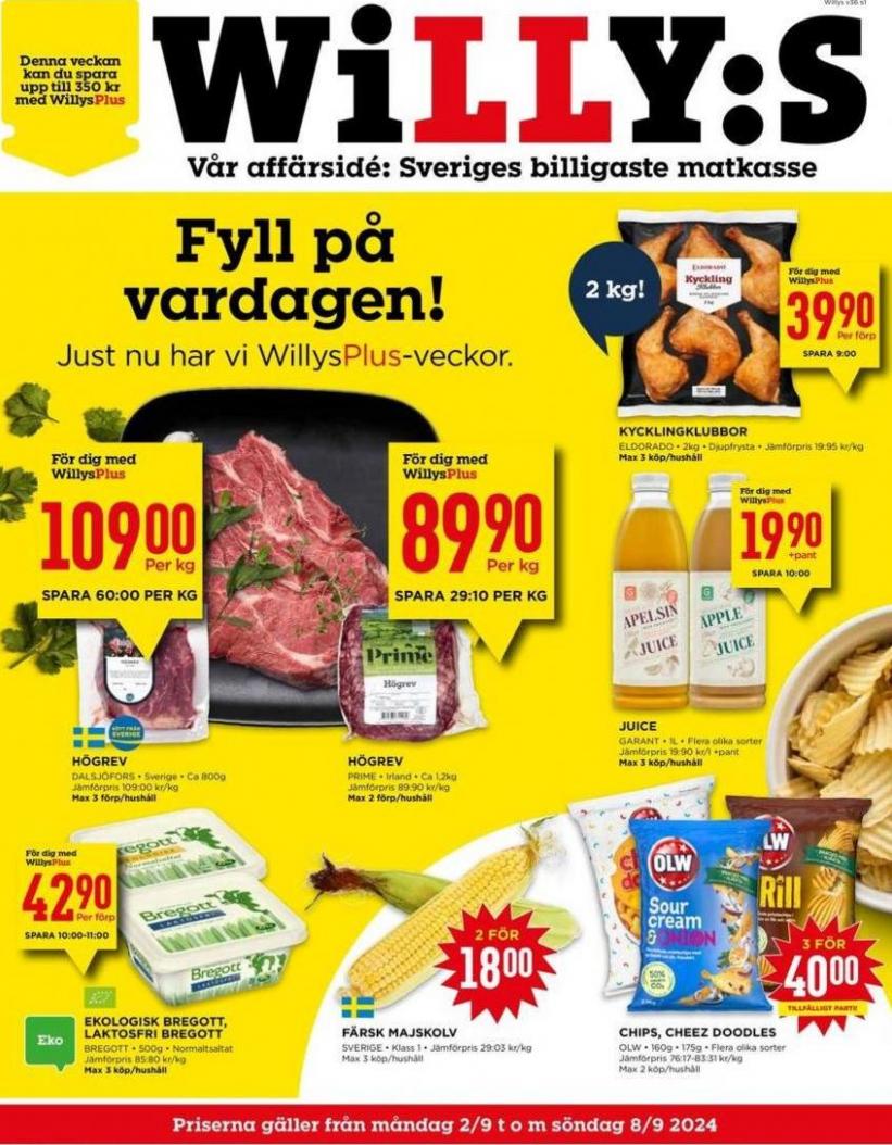 Våra bästa deals för dig. Willys (2024-09-08-2024-09-08)