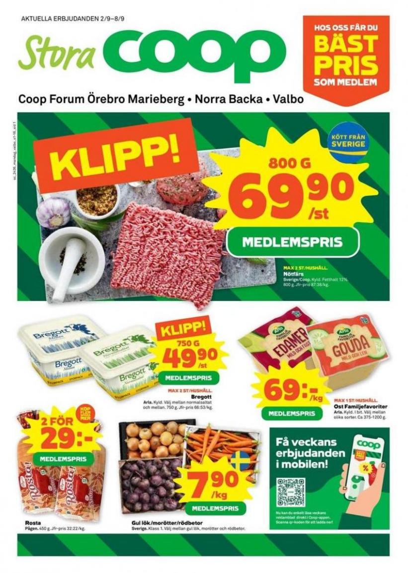 Upptäck attraktiva erbjudanden. Stora Coop (2024-09-08-2024-09-08)