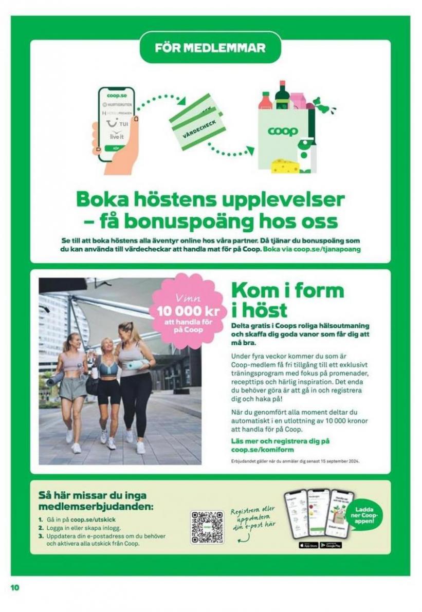 Attraktiva specialerbjudanden för alla. Page 10