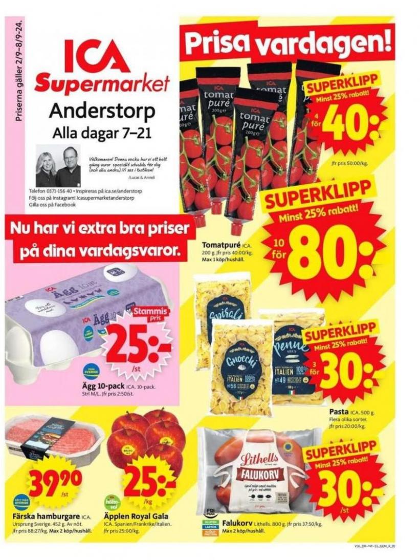 Specialerbjudanden för dig. ICA Supermarket (2024-09-08-2024-09-08)